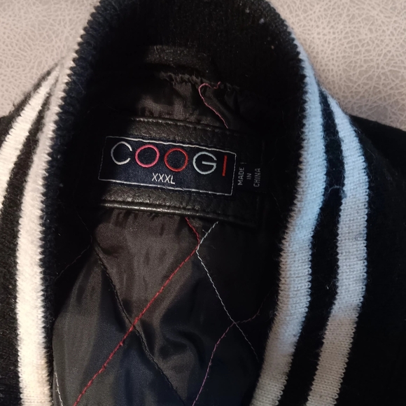 Coogie black Varsity Jacket size xxxl - Picture 3 of 9